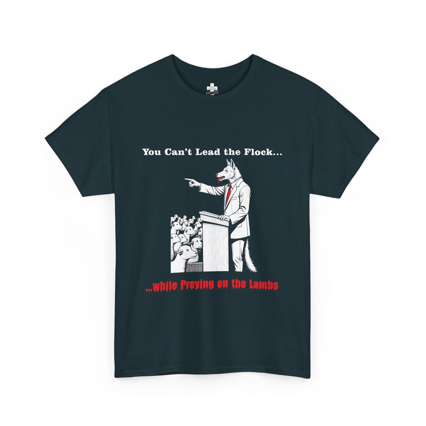 Unisex Tee - "You Can't Lead the Flock" Graphic Shirt