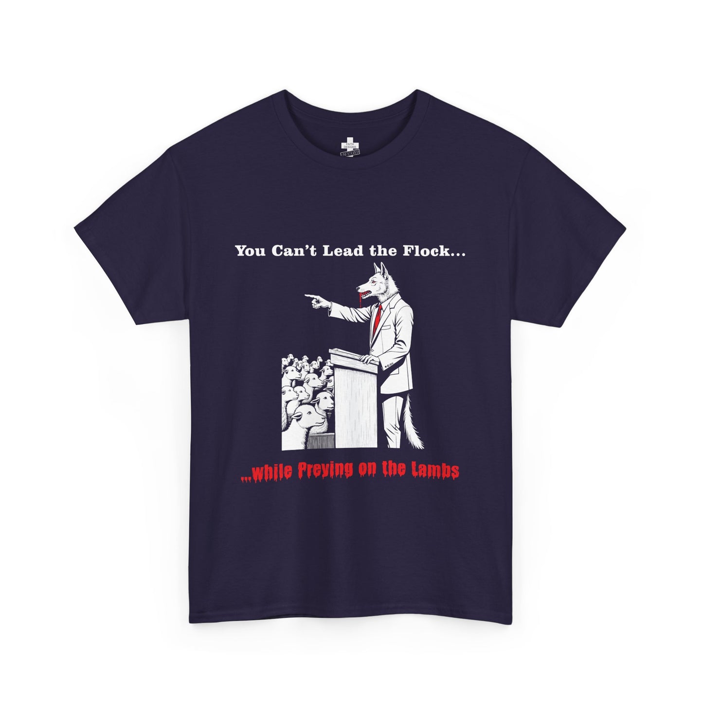 Unisex Tee - "You Can't Lead the Flock" Graphic Shirt