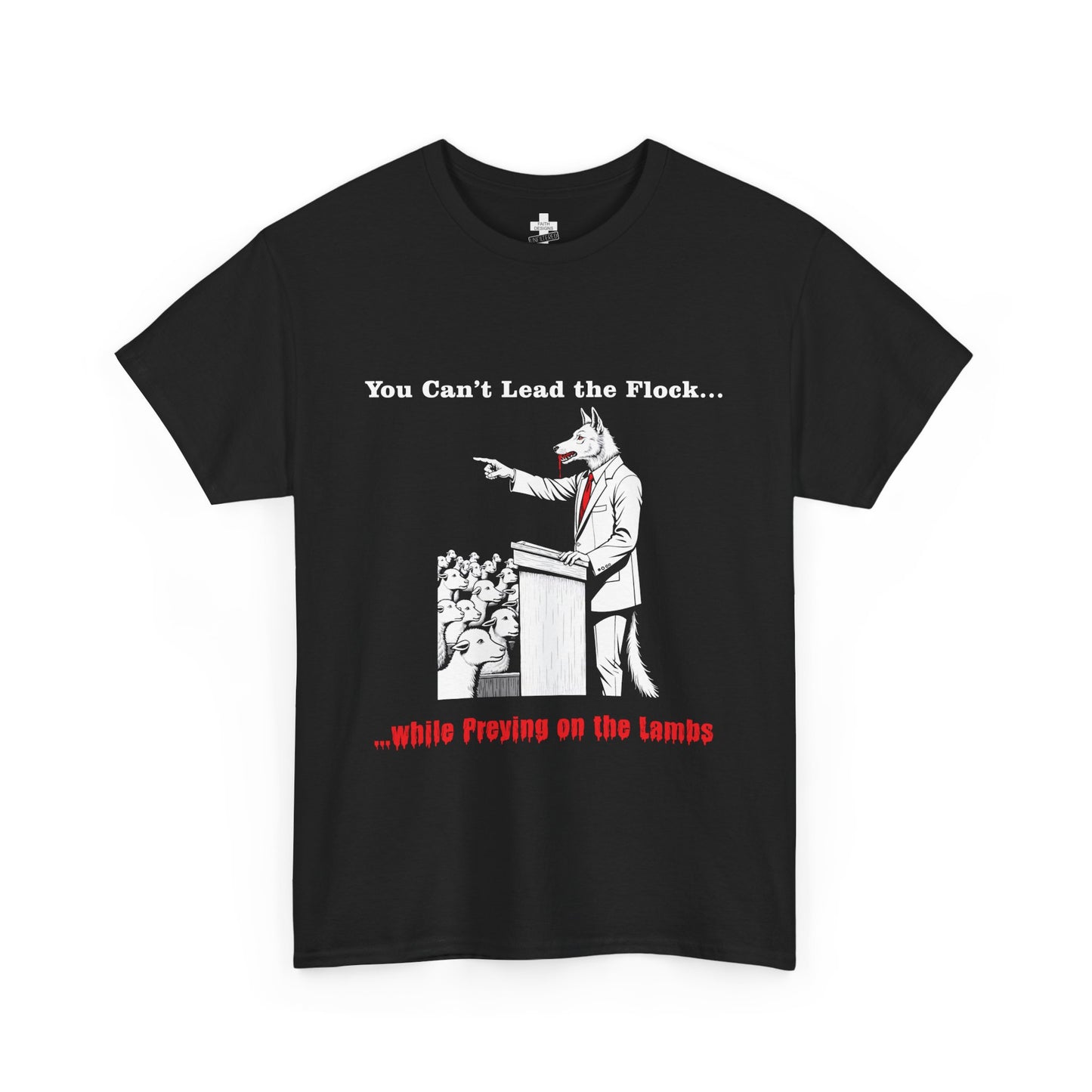 Unisex Tee - "You Can't Lead the Flock" Graphic Shirt