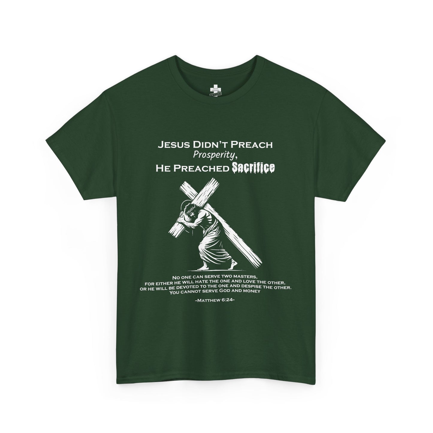 Unisex tee -"Jesus Didn’t Preach Prosperity"