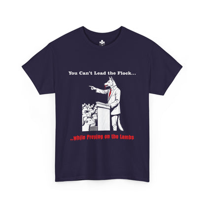 Unisex Tee - "You Can't Lead the Flock" Graphic Shirt